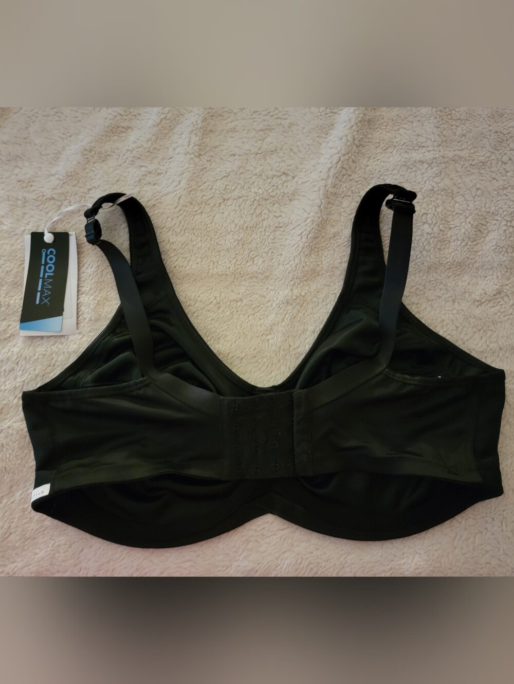 Freya Active Coolmax Black Full Coverage Support Sports Bra BNWT Size 38G US! - Picture 3 of 10